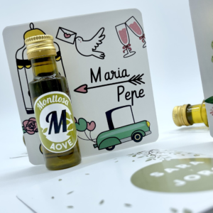 Aceite de oliva virgen extra Monttosa personalizable